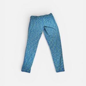 Lilly Pulitzer Womens Luxletic Weekender Leggings Size XL Green/Blue Space Dye